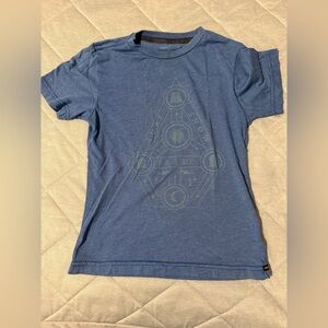 Volcom Blue Graphic Short Sleeve Kids Tee